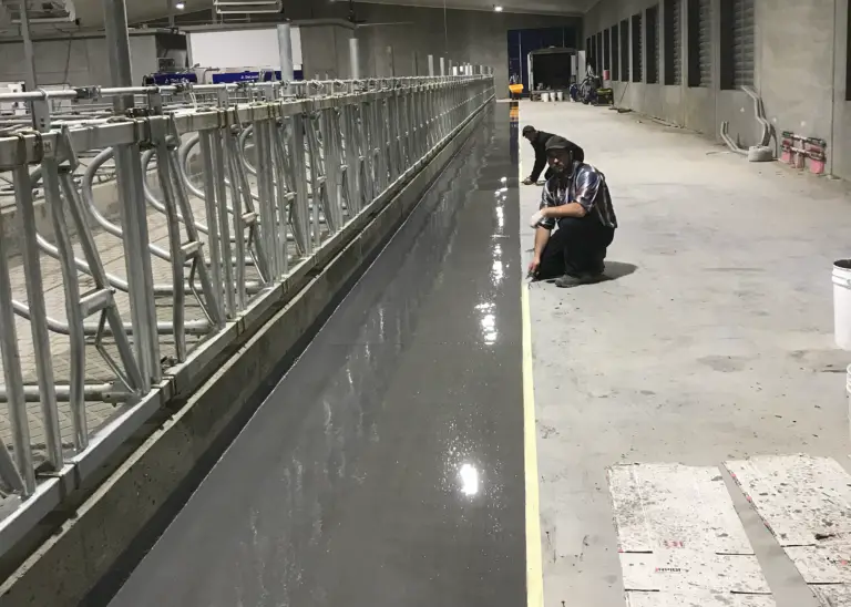 Industrial concrete polishing