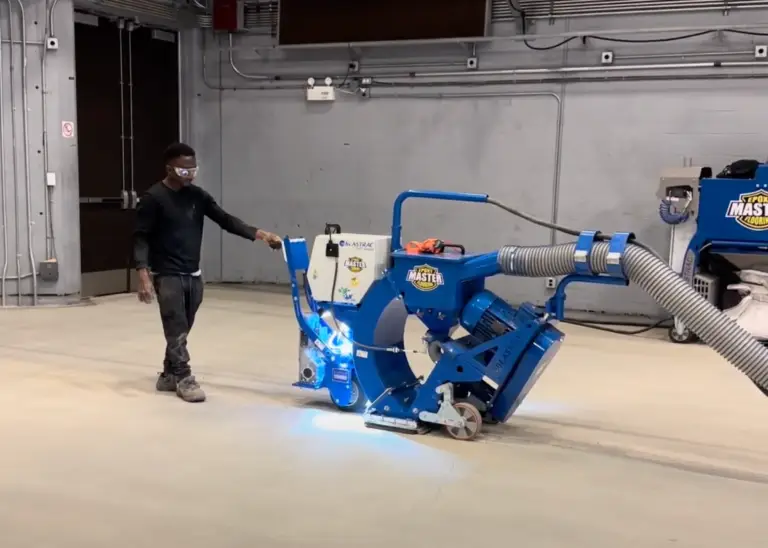 Shot Blasting industrial and commercial floors